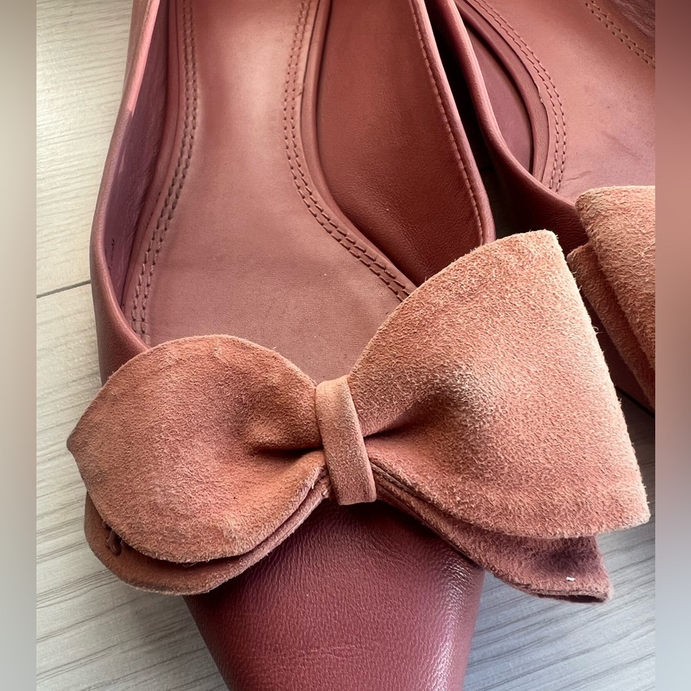 Tory Burch Pink Rosalind Ballet Flats - Picture 8 of 14
